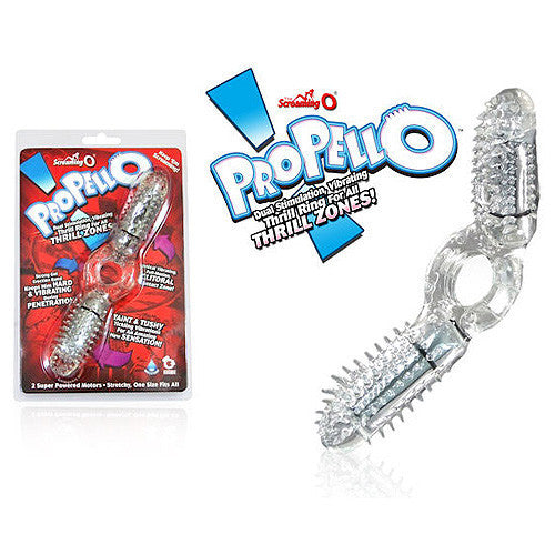 Screaming O Propello Dual Stimulation Vibrating Ring