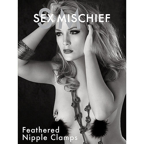 Sex & Mischief Feathered Nipple Clamps