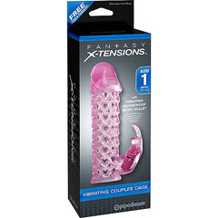 FX Vibrating Couples Cage - Pink