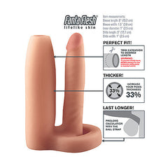 FX Double Trouble Girth Gainer - Flesh