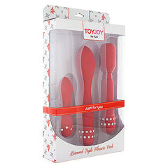 Just for You Diamond Triple Pleasure Pack Red