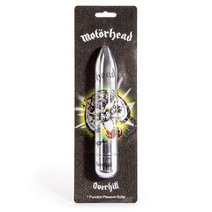 Motörhead Overkill 7 Function Power Vibrator Silver