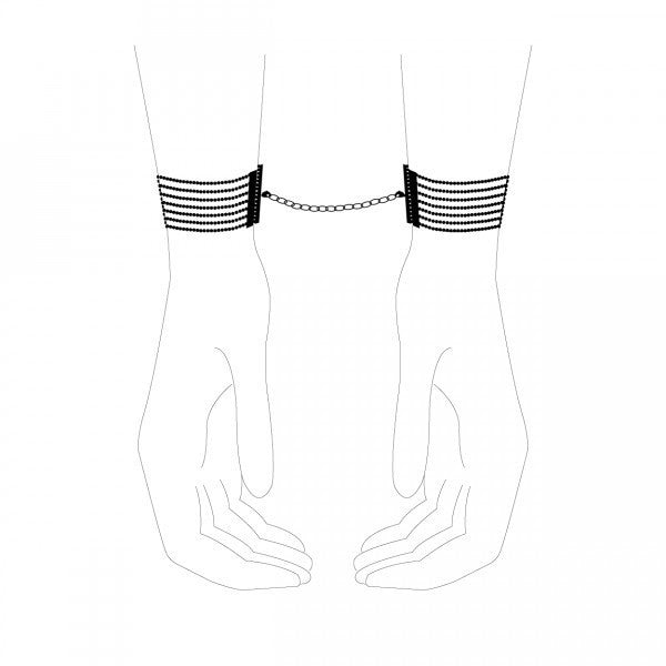 Bijoux Indiscrets The Magnifique Collection Metallic Chain Handcuffs / Bracelets