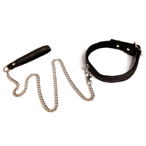 Bettie Page Collar Me Collar and Lead Set