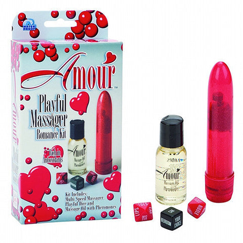 AMOUR Playful Massager Romance Kit