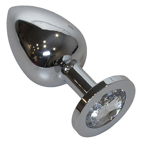 Precious Metalz Silver Anal Plug Large