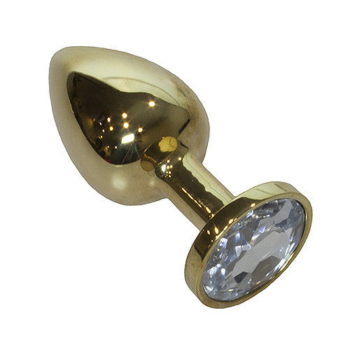 Precious Metalz 24K Gold Anal Plug Small