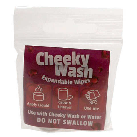 Cheeky Wash Expandable Wipes