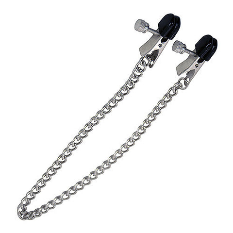 Bound to Please Adjustable Nipple Clamp & Chain