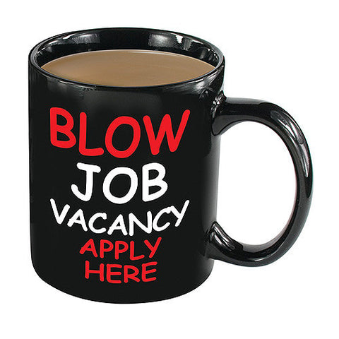BLOW JOB VACANCY Heat Change Mug