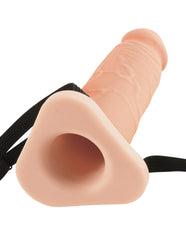 FX 10 inch Silicone Hollow Extension Strap On