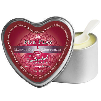 Earthly Body 3 n 1 Heart Massage Candle